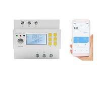Contatore di energia intelligente Smart Electric Energy Protector Meter Timer Consumo energetico Monitor KWh Meter Wattmetro Protezione perdite Protezione da perdite da sottotensione
