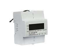 Contatore di energia monofase 60A 90-300V timer interruttore di monitoraggio kilowattora con protezione di tensione e corrente 485