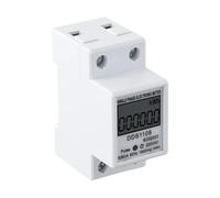 Contatore di energia monofase con display digitale LCD 60A DDS1108 con retroilluminazione Misuratori di test del contatore di energia monofase Rivelatori