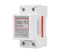 Contatore di energia monofase digitale Din Rail 220V 230V Monitoraggio del consumo di elettricità Super risparmio energetico 50 60Hz for casa o azienda(StyleB)