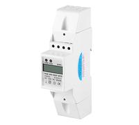 Contatore di energia su guida DIN 220V 7 + 1 contatore di energia digitale monofase con display a LED/contatore di energia binario