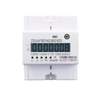 Contatore di energia trifase da 4P 100A for guida DIN, wattora, LCD 3 * 230/400V 3 * 120/208V 3 * 220/380V 2 * 120/208V 50Hz 60Hz(2X120V 100A 60HZ)