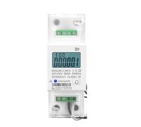 Contatore di energia wattora su guida DIN 100A 65A 220V 230V 50Hz 60Hz monofase split CT con RS485
