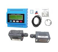 Contatore di flusso d'acqua TUF-2000M Contatore di flusso dell'acqua ad ultrasuoni modulo sensore ad alta temperatura Contatore di flusso liquido digitale utilizzato per tubi in PVC acciaio ferro ecc