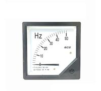 Contatore di frequenza cc 6C2-Hz 0-50Hz 0-60Hz /DC10V, sensore, voltmetro di eccitazione, puntatore quadrato, voltmetro 80x80mm, 1 pezzo(0-50Hz(DC20MA))