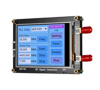 Contatore di frequenza del generatore segnale 35M-4.4G Modulo sorgente scansione PLL Touch Screen 2.2-4. onda fondamentale per radioamatori