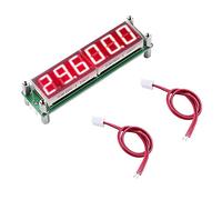 Contatore di frequenza klatata plj6ledh display LED digitale 1MHZ1000MHz Frequency Counter (Carattere retroilluminato rosso)