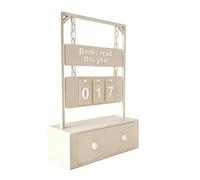 Contatore Di Lettura Dei Libri - Visualizza Gli Obiettivi Di Lettura Del Libro, Espositore Di Libri, Decorazione Del Cartello Per Il Tracciamento Dei, Schermo Da Appendere Per Gli Obiettivi Di L