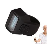 Contatore di Manuale, contatore elettronico per Dita - Contatore di Digitale Portatile Leggero - Misuratore di Dita Multifunzionale per Il Coaching, Timer di Funzionamento con Display LC