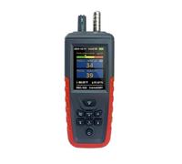 Contatore di particelle di polvere Monitor della qualità aria ad alta sensibilità Monitor di temperatura e umidità PM0,3/2,5/10 um a 3 canali Con ampia gamma di test(TC-8200)