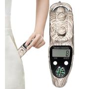 Contatore di perle digitali - contatore di preghiera portatile, misuratore per meditazione | Contatore elettronico con display e bussola a LED, per Dhikr, Mantra Recitation & Mindfulness Trai