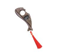 Contatore Di Perline Di Buddha - Contatore Ďi Perline Đi Preghiera A Forma D́i Pesce Con Venature Del Legno | Bancone Con Display Digitale Per La Meditazione, Bancone Çon Ṕerline D̄i Buddha Ćon Displ