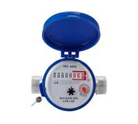 Contatore di portata, Contatore 'acqua Intelligente Strumenti Di Misurazione Del Contatore 'acqua Fredda Con Display Digitale Di Tipo E Ad Ala Rotante Meccanica per acqua, gasolio, benzina