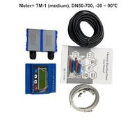 Contatore di portata, Misuratore Di Portata 'acqua TUF-2000M TS-2 (DN15~DN100) TM-1 TL-1-HT (-30~160℃) O Sensore A Ultrasuoni Ad Alta Temperatura Misuratore Di Portata Del Liquido Digitale per acqua,