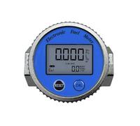 Contatore di portata, Misuratore Di Portata 'olio Di Metanolo Elettronico Digitale Ad Alta Precisione In Lega Di Alluminio Misuratore Di Portata Circolare Blu DN20MM per acqua, gasolio, benzina