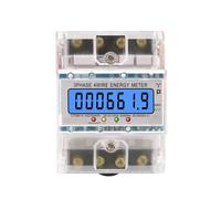 Contatore di Potenza Digitale LCD DTS6619 da 100 A per Contatori di Energia, Contatori Elettrici Trifase, Contatori KWh per Elettricisti.