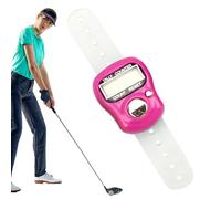 Contatore di puntamento,Misuratore elettronico con display digitale - numeri portatili per il golf, contatore di conteggio delle dita regolabile e ripristinabile per l'allenamento a