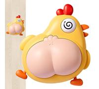 Contatore di salto in altezza - Buttafuori di altezza con clicker di misurazione a forma di pollo vocale | Allenatore di salto verticale Exercise Touch, misura del fitness per la competizione di