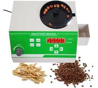 Contatore di Semi Automatico, Dispositivo di Conteggio Elettrico con Display Digitale LED e Pulsante Touch, velocità Regolabile per Riso Grano Mais Soia Semi di Verdure【Alta Precisione】