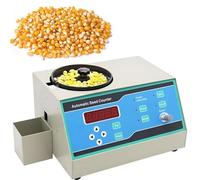 Contatore di Semi Elettrico Automatico con Display Led - Contatore di Cereali Controllato da Microcomputer, Velocità Regolabile, Conta da 1 a 99999 per Riso, Grano, Sorgo e Mais