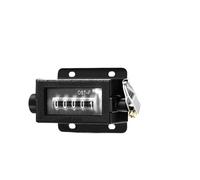 Contatore di tiro D67-F Contatore di giri meccanico for macchine utensili a 5/6 cifre Contatore di giri industriale manuale Strumenti di misura(D67-F metal)