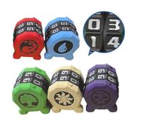 Contatore di vita di MTG per il gioco da tavolo, contatore del gioco dell'inseguitore di salute della ruota 00-99 per i giochi con le carte di RPG, MTG e TTRPG 1.3x1.3"