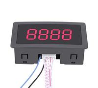 Contatore Digitale 0-9999 a 4 Cifre con Display LED Rosso Alimentazione DC 8-24V per Pannello Misuratore Funzione Conteggio Incremento Decremento