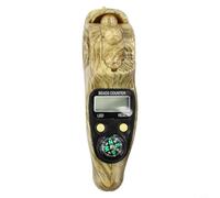 Contatore digitale a mano in legno con display LCD, per meditazione, preghiera, sollievo dallo stress e messa a fuoco spirituale, funzione di ripristino manuale (legno di pesco)