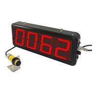 Contatore digitale con distanza di rilevamento di 70 cm, display a 4 cifre fino a 9999, ideale per nastri trasportatori e linee di produzione