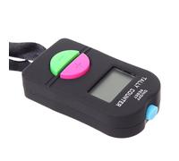 Contatore digitale | Contatore clicker portatile | Dispositivo elettronico di conteggio con display a LED e cinturino regolabile | per preghiera, meditazione, esercizi, inventario ed eventi