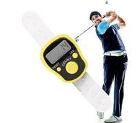 Contatore digitale - Contatore elettronico a mano per il conteggio - Display digitale portatile con clicker resettabile di allenamento per Golf Nuoto Maglieria