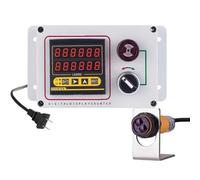 Contatore Digitale, Contatore For Linee Di Produzione, Conteggio Fino A 999999, Display LED A Doppia Fila, Distanza Sensore: 30 Cm/50 Cm/70 Cm, Adatto For Fabbriche, Officine(70cm)