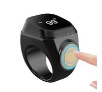 Contatore Digitale D01 - ABS Smart Ring 18-22mm Con APP Promemoria | Elettronico Portatile Contapreghiere per Islamico Meditazione Conteggio Preghiere Uso Quotidiano Italia