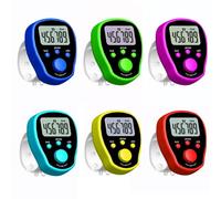 Contatore Digitale Elettronico - Contatore Dita LED | Contatore Mani Digitale, Giri A Batteria, per Stadi Sport Palla, Palestre E Ciclismo