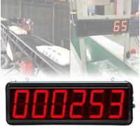 Contatore Digitale Elettronico Da 4 Pollici, Totalizzatore Automatico, Display LED A 6 Cifre Con Conteggio Fino A 999999, Per Nastro Trasportatore, Linea Di Produzione