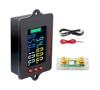 Contatore digitale multifunzionale Coulomb Display precisione per attività elettriche Contatore digitale precisione del coulomb da 8-120 V