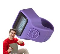 Contatore digitale per dita - Clicker manuale LCD | Contatore di reset a 5 | Design in ABS leggero, conteggi 0-99999, reset Ońe-press per sport, scuola, lavoro e attività all'aperto