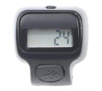 Contatore digitale portatile con schermo LED HD, clicker ergonomico silenzioso per lo sport segnare preghiera perline inventario stock take (nero)