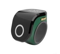 Contatore digitale ricaricabile impermeabile con batteria da 120 mAh, design ultra leggero da 12 g, doppio display LCD, misura regolabile per fitness e uso Tally (verde)