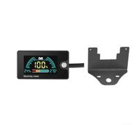 Contatore Digitale Voltaggio Temperatura Sonoro Contatore Digitale | Schermo widescreen 4.5cm, visualizza temperatura voltaggio capacità, lettura immediata status batteria(B)