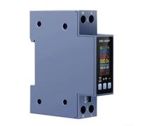 Contatore Din Rail AC 40A Wattmetro Voltmetro Smart | Schermo TFT 0.96 pollici, 8 parametri elettrici, visualizzazione per chiara, installazione facile