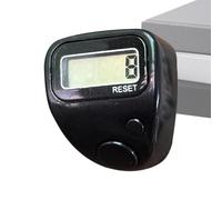 Contatore dita Comfort Fit elastico | Contatori elettronici LCD per dita per coaching per biblioteca golf sport allenamento beni conteggio maglieria uncinetto