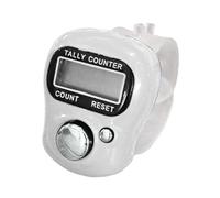 Contatore Dito, Macchina Di Conteggio Display Digitale, Piccolo Anello Contatore per Dito, Per Gancio Golf Tour Allenamenti Scuola Sport Eventi Punteggio Nuoto Uomini Donne