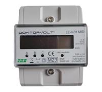 Contatore elettrico a 3 fasi 0,25÷10(63) A MID contatore trifase LE-02D MID F&F 2686
