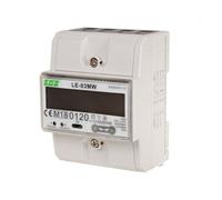 Contatore elettrico con MID trifase per guida DIN Contatore trifase DIN LCD