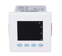 Contatore elettrico digitale Amperometro trifase intelligente ABS ignifugo per automazione della distribuzione AC220V Chiave in silicone ad alta precisione Ampia applicazione
