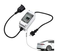 Contatore Elettrico Digitale Mobile, 230v 60a Contatore Elettrico Digitale Portatile,Ip65 Impermeabile | Con Led/Reset, Con Cavo In Gomma, Cavo 1m, Per Camper, Veicoli Elettrici, Abitazioni