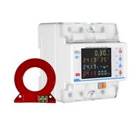 Contatore elettrico digitale Tuya WiFi Intelligent Circuit Breaker Protezione Di Richiusura Automatica Misuratore Di Potenza 3P4W Interruttore Di Richiusura Trifase Con Protezioni(With leakage functio