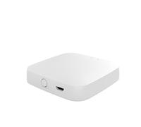 Contatore elettrico digitale Zigbee Gateway Tuya Monofase 65A Din Rail WIFI Smart Energy Meter Timer Monitor KWh Meter Wattmetro(Wireless gateway)