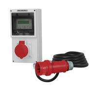 Contatore elettrico mobile 16A MID 5x2,5mm2 distributore di corrente...